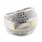 H&otilde;bevalge 'Goddess' h&otilde;bes&otilde;rmus - 16 mm 56 valge