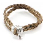 Les Tr&eacute;sors De Lily [I9245] - Bracelet cr&eacute;ateur 'Chor&eacute;graphie' beige beež