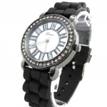 Les Tr&eacute;sors De Lily [J1289] - Montre Design 'Absolu' noir