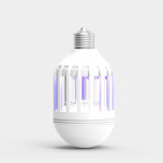 Kodumajapidamises kasutatav s&auml;&auml;set&otilde;rje Bug Zapper LED-lamp 2-in-1 s&auml;&auml;set&otilde;rjelamp valge pirn E27 110V valge