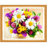 Teemanttikandid vaas Lill 5D Teemantmaal T&auml;is &uuml;mmargune Teemantv&auml;rv Teemant Round 20X30CM