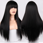 MERISIHAIR naiste pikad blondid sirged juuksed tukkidega Kvaliteetsest s&uuml;nteetilisest kiust parukas 1b