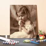 Kunstil&otilde;uend Numbrid &Otilde;limaal Kodukaunistus Digitaalne &Otilde;limaal DIY Maalimine numbrite j&auml;rgi 40x50cm no frame