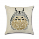 Armas multikas t&scaron;int&scaron;iljade padjakate Armas Totoro padjap&uuml;&uuml;r diivaniautole Creative 45*45 CM