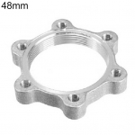 44/48 mm alumiiniumsulamist MTB jalgratta keermestatud rummud ketaspiduri rootori adapteri alus 48mm