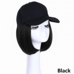 LUPU l&uuml;hikesed s&uuml;nteetilised Bob sirgete juustega parukad naistele mustad pruunid blondid juuksed Naturally Connect reguleeritav pesapallim&uuml;ts