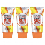 FARM STAY &otilde;livaba UV-kaitsega p&auml;ikesekreem SPF 50+ PA +++ 70 ml (3 valikut) 3pcs