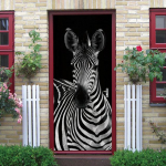 Tiger Animal uksekleebis PVC DIY kleepuv veekindel tapeet ustele Elutoa magamistoa plakat Kodukaunistuse deurkleebis 40x120cm