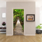 PVC kodusisustus Sissep&auml;&auml;suukse kleebis Vann Du&scaron;iruum Magamistuba Isekleepuv fototapeet Renoveerimisplakat Veekindel 77x200cm(cut 2pcs)