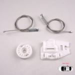 BWR504 Akna regulaatori remondikomplekt Tagumine parempoolne uks BMW 3. seeria E46 1998-2005 4/5 ust 51358212100
