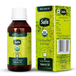 Safa Black Seed Oil Organic Cold Pressed Pure Kalonji Oil |Rich in Omega 3,6 & 9 Essential Fatty Acids|Promotes Immunity,Hair, Skin & Overall Health