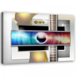 Feeby l&otilde;uenditr&uuml;kk, tajukunst 60x40 sinine