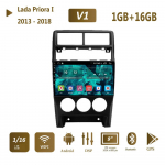 Autoraadio 2 Din Stereo Android Auto Auto Multimeedia Videopleier Lada Priora I 2013 - 2018 Juhtmevaba GPS BT WIFI 2din 1+16GB jaoks