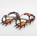 12 Tooth professionaalsed krambid &otilde;ues kaljuronimiseks j&auml;&auml;p&uuml;&uuml;giks lumega libisemisjalatsite kate Pack of 1 oranž