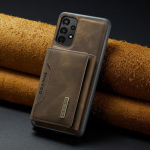 Luksuslik p&otilde;rutuskindel nahast rahakotikott Samsung Galaxy A13 4g A23 A53 A33 A73 A52s A52 A 13 5g jaoks, p&otilde;rutusvastane kaitsev Coque for Galaxy A73 5G kohv