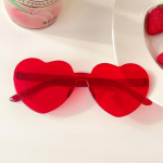 P&auml;ikeseprillid Naiste Mood V&auml;rvid Gradient S&uuml;dame Kuju Toonitud Pidu p&auml;ikeseprillid T&uuml;drukud Vintage Uv400 &Auml;&auml;risteta Varjud Gafas De Sol punane
