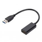 USB 3.0-HDMI-&uuml;hilduv adapter HD 1080P USB-HDMI-muundur Thunderbolt v&auml;line heli-videoadapteri kaabel s&uuml;learvuti jaoks MacBook Samsung Huawei