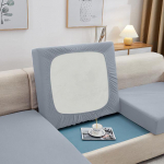 Lilleprintimine Diivani istmepadja kate nurgadiivani kate Elastne kaitse Diivani katted Funiture Tooli istmekate Back cushion cover helehall v&auml;rv