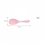 1 tk roosa silikoonist k&ouml;&ouml;gin&otilde;ud kuumakindel toiduvalmistamise t&ouml;&ouml;riist Spaatliga lusikas labidas Keeraja kurn k&ouml;&ouml;giriistade k&uuml;psetuskomplektid 1pc Rice Ladle roosa