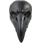 Katkuarsti mask linnud, nokk, pikk nina mask, varese niitja, mitte kunagi enam nahka mustad maskid must