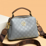 Luksusliku disainiga Briti stiilis mood naiste k&auml;ekott vabaaja t&auml;navakott, ristkehaga &uuml;hekordne kott Premium PU-nahast naiste arstikott sinine