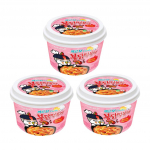 Samyang Carbo Hot Chicken Flavor Tteokbokki Tassis 179g (5 Valikud) #3PCS