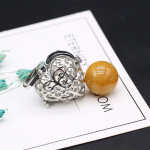 Tere uus kaelakee ripats Looduslikust kivist s&uuml;damekujuline puuripats ehete valmistamiseks DIY kaelakee k&auml;ev&otilde;ru kingituseks ehete tarvik 27x27mm/Amethyst