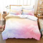 Kodune voodipesukomplekt V&auml;rvilise mustriga tekikate Padjakate voodipesukomplekt AU/EU/USA t&auml;issuuruses &uuml;he-/kaheinimesevoodi Kodukaunistus Baby 100x135cm