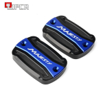 Alumiiniumist mootorratta pidurivedeliku k&uuml;tusepaagi korgi kate YAMAHA Grand Majesty 400 2005 jaoks 1 Pair black