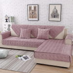 All Season universaalne l&uuml;hike pl&uuml;&uuml;sist diivanipadi paksendatud libisemisvastane kate riidest padi t&auml;ispakett kassi kriimustusvastane diivani universaalne kate 70*70 roosa