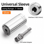 2/3 tk. komplekt v&otilde;imsusega puuriterad universaalne pistikupesa, mitmefunktsiooniline k&auml;sit&ouml;&ouml;riist lukksepa kruvikeeraja mutriv&otilde;tme adapter auto remondikomplekti t&ouml;&ouml;riistad