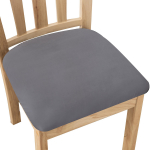 Veekindel tooli kate Milk Silk Toolikate Kontori kodu 2PCS