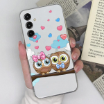 &Uuml;mbris Samsung Galaxy S6 S7 edge+ S23 S22+ Ultra J3 4 5 6 armsa p&otilde;rutuskindla l&auml;bipaistva silikoonist telefonikaane multifilmi mustriga Samsung Coque kaitseraua jaoks Samsung Note5