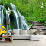 3D Tapeet Klassikaline Juga Puidust Laud Metsa Seinakatted Elutuba Magamistuba Taustaseina Paber 200 cm(W) x 140 cm(H)