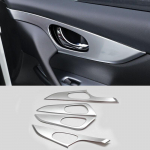 ABS-kroom Kleebiste kaunistused Autotarvikud Sisemine k&uuml;lgukse k&auml;epideme kauss Nissan Qashqai J11 2016-2018 jaoks