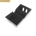 Central Storage Pallet Armrest Container Box Cover Kit Trim Accessories For tesla model 3 ABS black