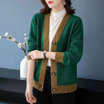Sweaters cardigan female spring and autumn knitted cardigans sweater women v neck long sleeve cardigan sweater female tops