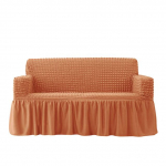 1 / 2 / 3 / 4 istmega Seersucker diivanikatted, veniv diivani kate Paks nurgadiivani libisemiskatte kaitse kodu elastse tugitooli katte jaoks 1 Seat (90-140cm)