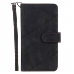 &Auml;riline kahekihiline 9 kaardipesa rahakoti telefoni&uuml;mbris koos kaelapaelaga iPhone'i/Samsungi/Xiaomi/Huawei retro-matt-nahast aluse hoidiku &uuml;mberp&ouml;&ouml;ratavad kaaned Redmi 9 must