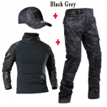 Taktikaline kamuflaaživorm s&otilde;jav&auml;e armee treeningkost&uuml;&uuml;mid Airsofti lahingus&auml;rk + p&uuml;ksid jahiriided paintballi snaipririided taktikalise m&uuml;tsiga XL