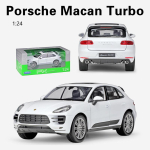 1/24 skaala WELLY Porsche Macan turbosulamist automudel, survevalu metallist m&auml;nguasjas&otilde;idukid, automudel K&otilde;rge simulatsiooniga kollektsioon, kingitused lastele 1/24-19.5x8x6cm