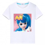 Tini ping 100% puuvillane T-s&auml;rk poiste riided Suvine anime Tees Vabaajaprint Tini ping Armsad l&uuml;hikesed topid y2k &uuml;hes t&uuml;kis lasteriided t&uuml;drukutele 100 valge