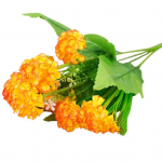 9 peaga kunstlik hortensia kimbupidu Kodu Pulmad V&otilde;ltsitud pruudi siidist lilled roosa