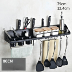 K&ouml;&ouml;gi hoiustamisriiul Punch Tasuta hoiu- ja maitseaineriiul Majapidamises kasutatavad seinale riputatavad s&ouml;&ouml;gipulgad Noahoidik Ruum alumiiniumist hoiurest