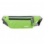 Unisex jooksuv&ouml;&ouml; Fanny Pack Outdoor Sport Bum Waist Bag telefonikott roheline