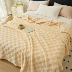 Vooditekid Pehme Mugav Mugav Soliidne Must Veluur tekk Diivanile Kaasaskantav Reisi flanell tekikate 100*150cm kollane