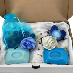 Kinkekarp - Vanniseebikarp - Marine Box - valmistatud Prantsusmaal sinine