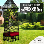 Pol&uuml;ester Mugavus Kuningas Riputatav Kiiktool/Jhula T&auml;iskasvanutele/Kiik R&otilde;dule/Zula Kodu T&auml;iskasvanute R&otilde;dule|200 kg Kandev&otilde;ime/ 50.8L x 50.8W Centimeters