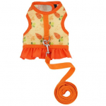 1 komplekt Lemmikloomarakmete jalutusrihm Stiilne armas koomiksimustriga merisea j&auml;nese vesti rakmete komplekt &otilde;ues jalutamiseks S roosa