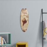 Casual Home Decor Vintage puidust silt surfilaud Puidust silt ranna stiilis rippuv pruun